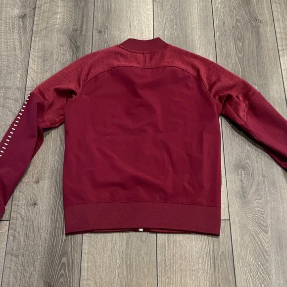 Under Armour Maroon Full-Zip Jacket - Picture 4 of 4